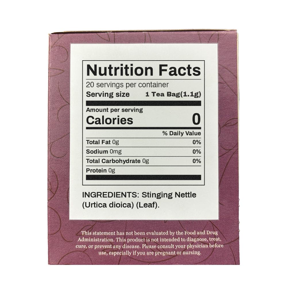 Organic Positively Botanicals Company, Anise Seed Herbal Tea Bags, 20 Count