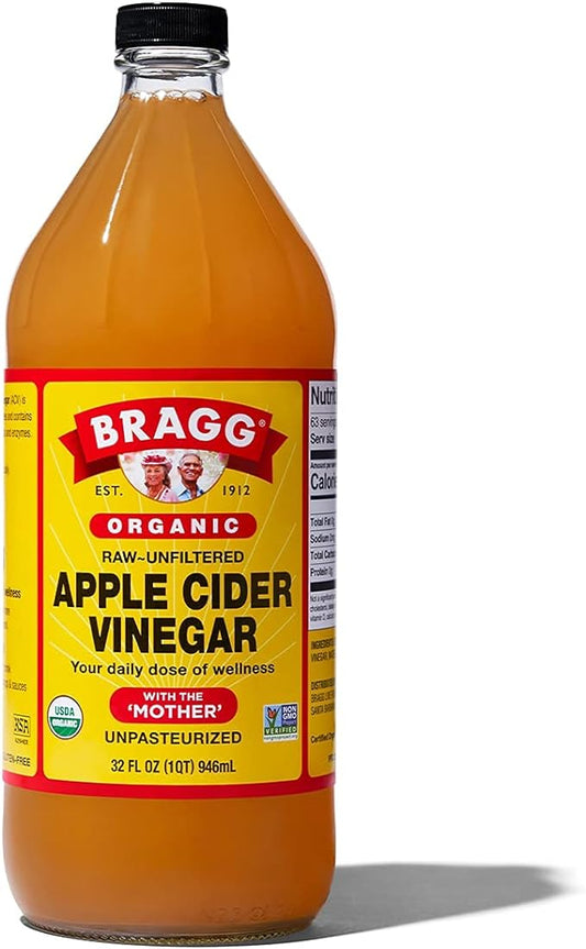 Bragg Organic Apple Cider Vinegar with The Mother 946ml (US version)