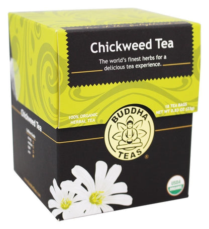 Buddha Teas - Chaga Tea - Organic Herbal Tea - For Cognitive Balance & Overall Health - With Chaga Mushroom, Antioxidants & B Vitamins - Caffeine Free - OU Kosher - 18 Tea Bags (Pack of 1)