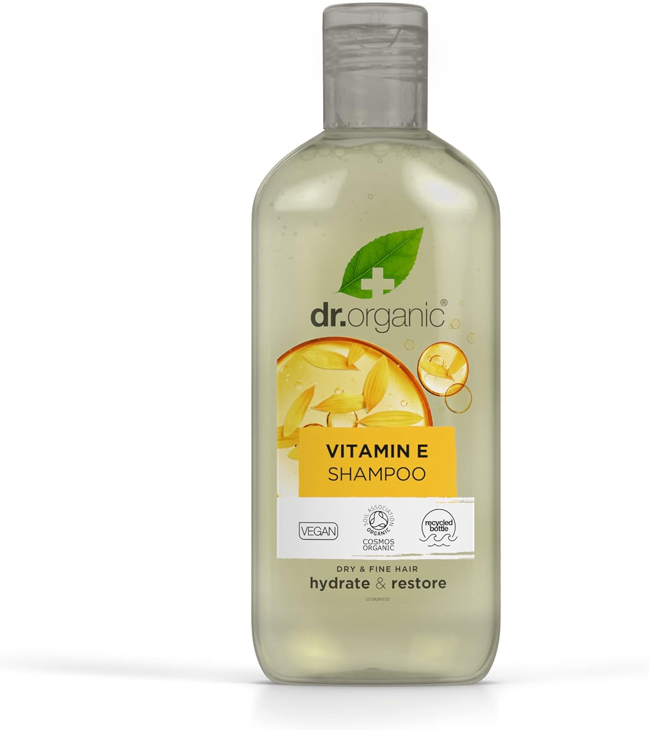 Dr Organic Aloe Vera Shampoo, Soothing, All Hair Types, Natural, Vegan, Cruelty-Free, Paraben & SLS-Free, Recyclable & Recycled Ocean Bound Plastic, Certified Organic, 265ml, Packaging may vary