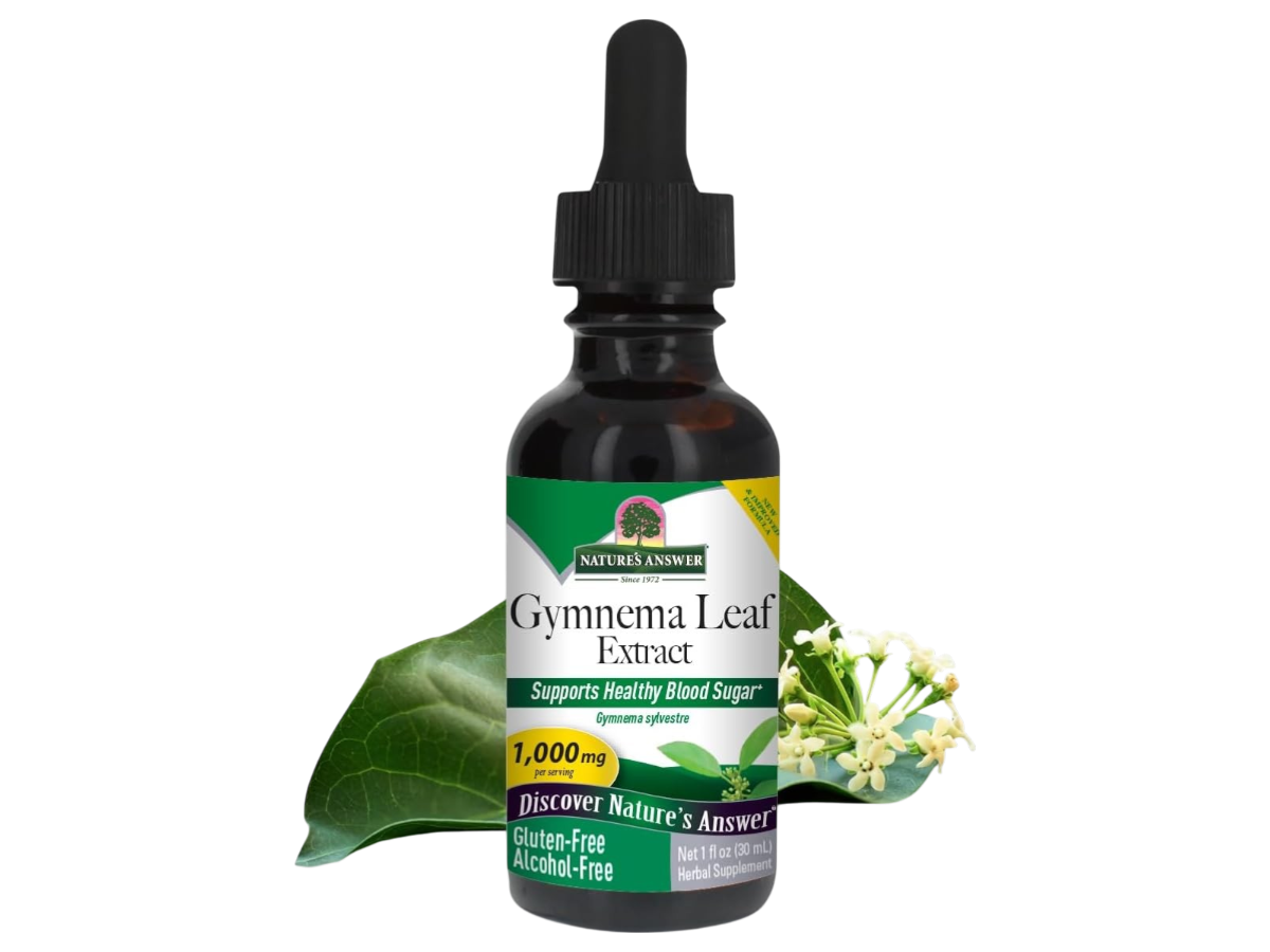 Nature’s Answer Gymnema Leaf Alcohol-Free Liquid Extract - 30ml