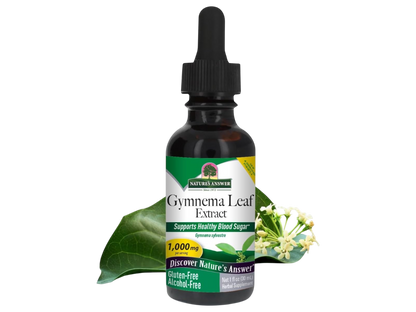 Nature’s Answer Gymnema Leaf Alcohol-Free Liquid Extract - 30ml
