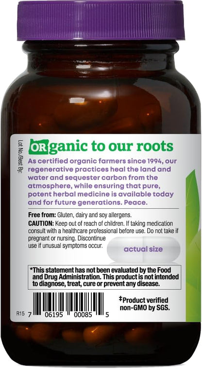 Oregon's Wild Harvest Milk Thistle Dandelion, Organic, 180 Count