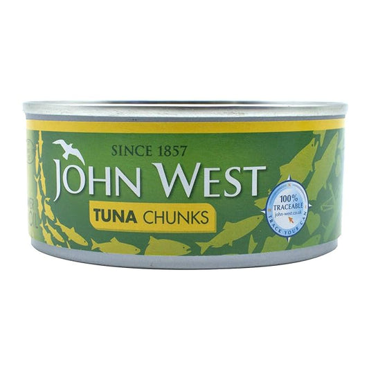 John West Tuna Chunks In Sunflower Oil, 145g