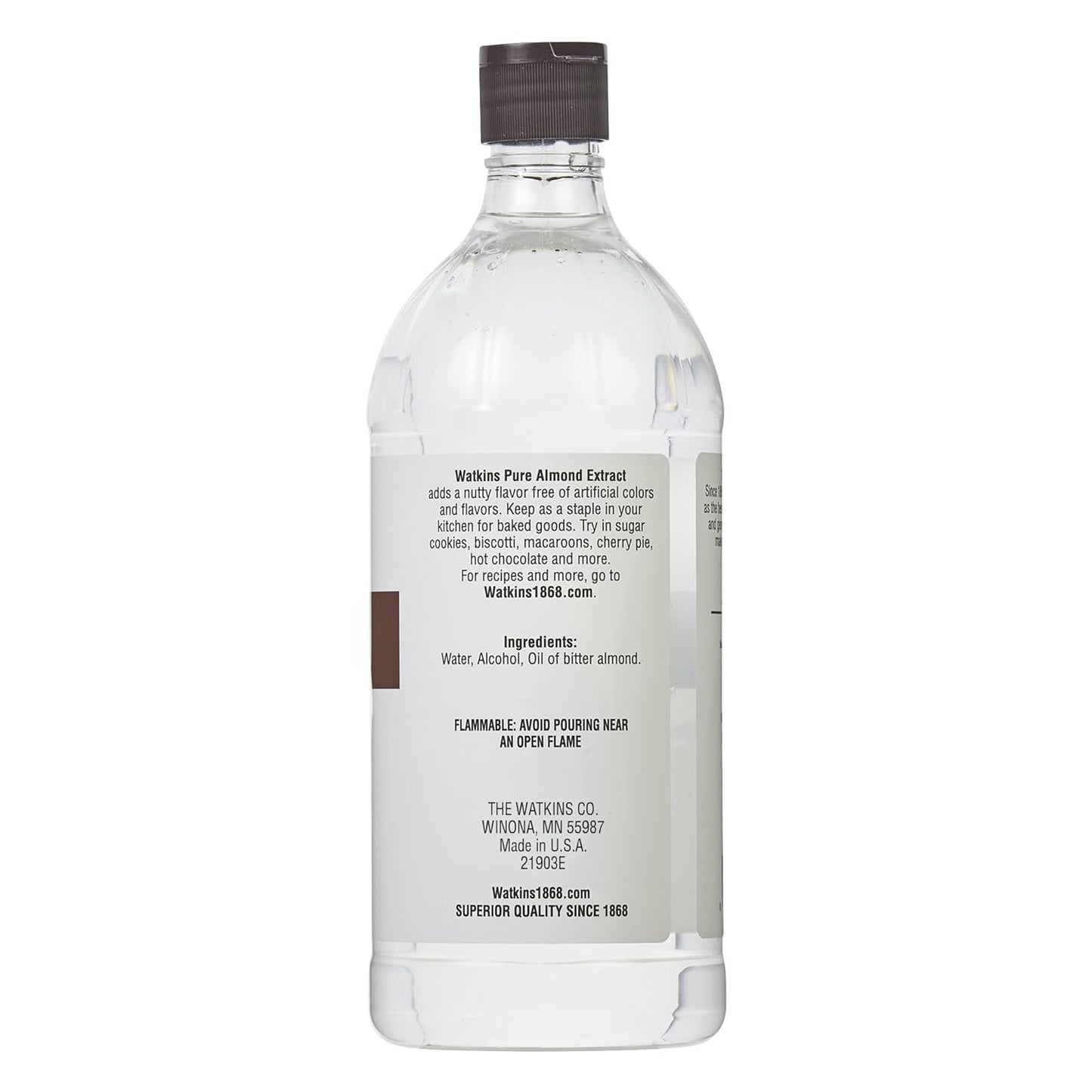 Watkins Organic Pure Vanilla Alcohol Free Flavoring, 2 Fl. Oz (Pack of 1)