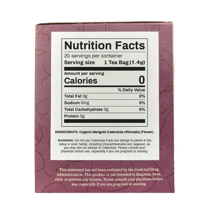 Organic Positively Botanicals Company, Anise Seed Herbal Tea Bags, 20 Count