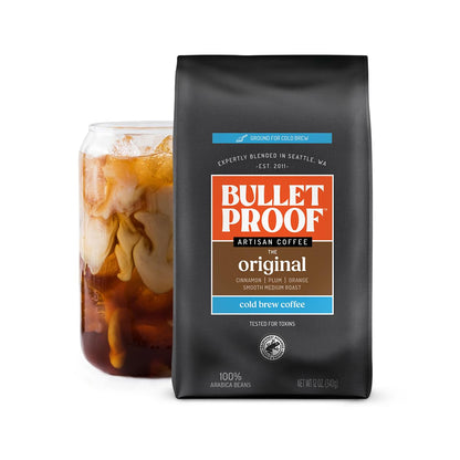 Bulletproof Original Medium Roast Ground Coffee, 12 oz