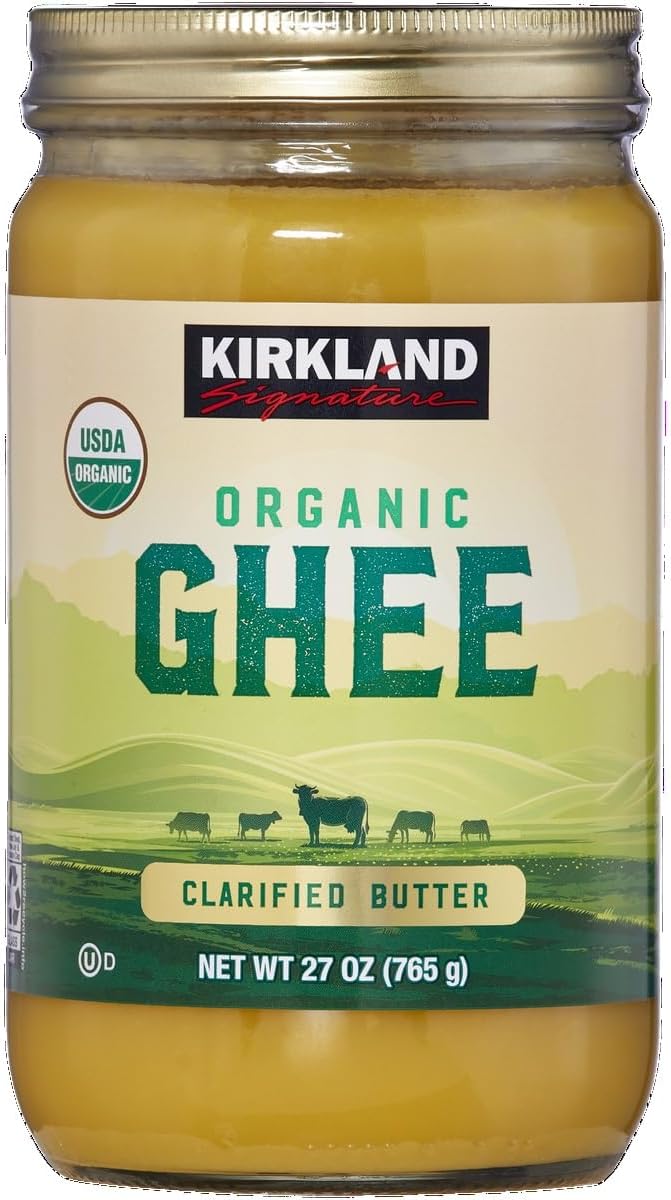 Kirkland Signature Organic Ghee Clarified Butter, 27 Ounce