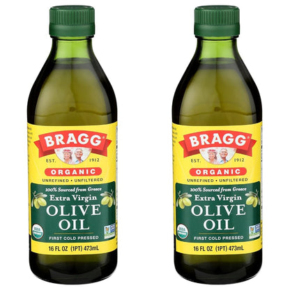 Bragg Olive Oil, Organic Extra Virgin, 16 fl oz