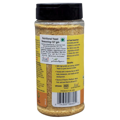 Bragg Premium Nutritional Yeast Seasoning - Vegan, Gluten Free – Good Source of Protein & Vitamins – Nutritious Savory Parmesan Cheese Substitute (Original, 4.5 Ounce (Pack of 1))