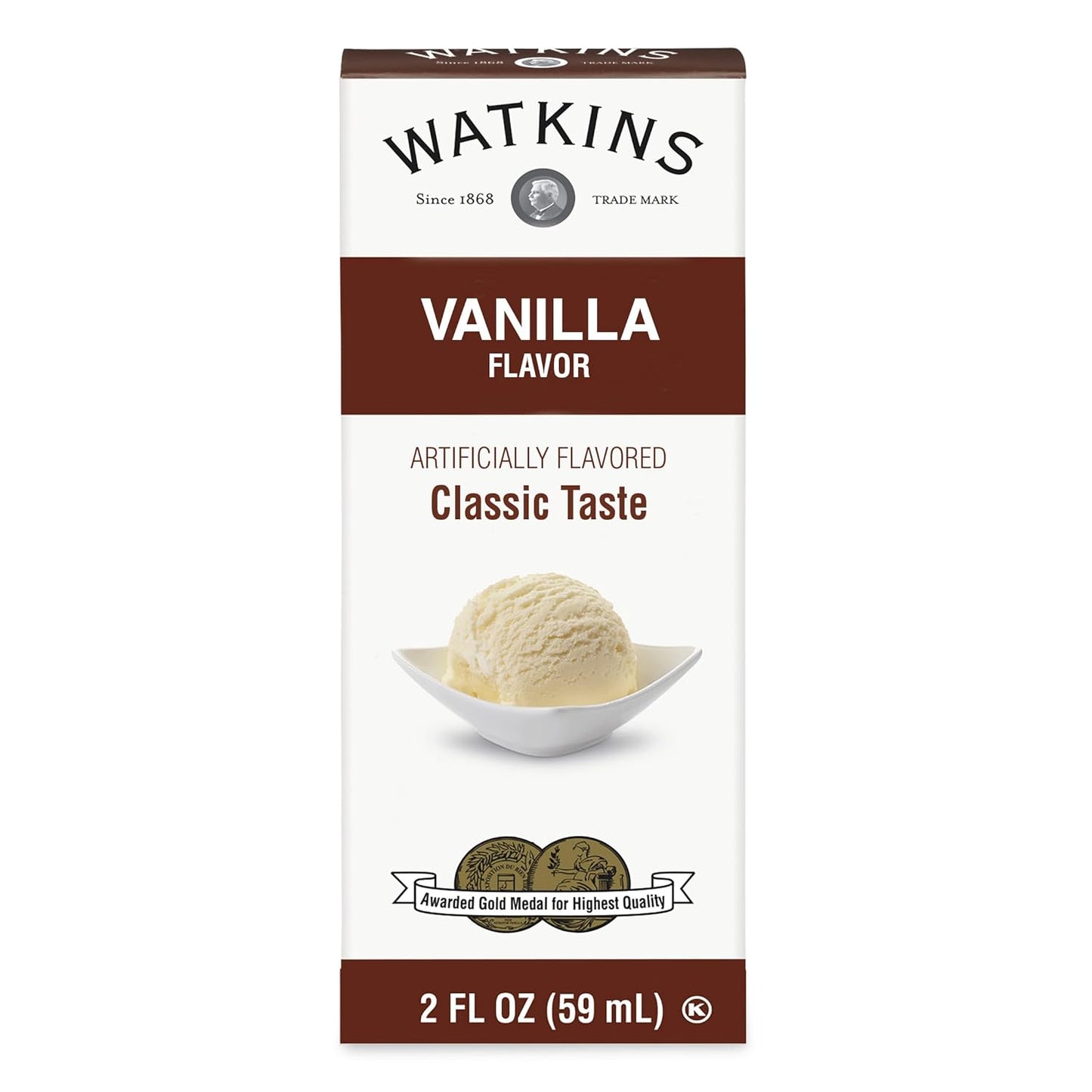 Watkins Organic Pure Vanilla Alcohol Free Flavoring, 2 Fl. Oz (Pack of 1)