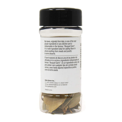 Badia Bay Leaves Whole, 0.17 oz – Aromatic and Flavorful Laurel Leaves for Cooking
