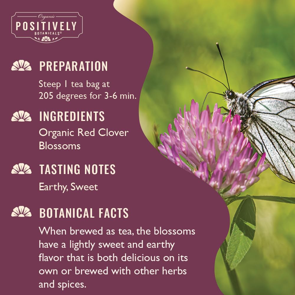 Organic Positively Botanicals Company, Anise Seed Herbal Tea Bags, 20 Count