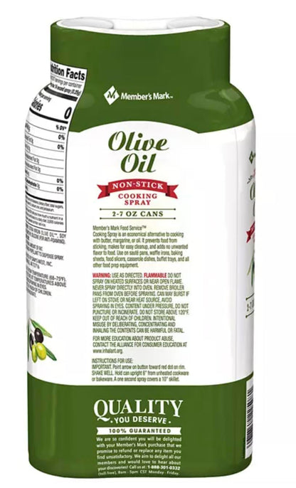 Member Mark Olive Oil Cooking Spray (7 oz.,)