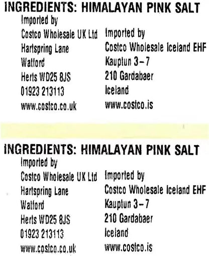 RKBROTHERS Kirkland Signature Ground Himalayan Pink Salt, 2.27kg (Pack of 2)