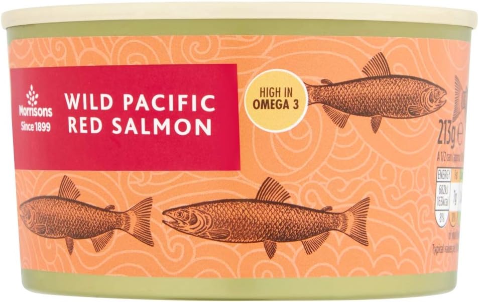 Morrisons Wild Pacific Pink Salmon, 418 g (Pack of 1)