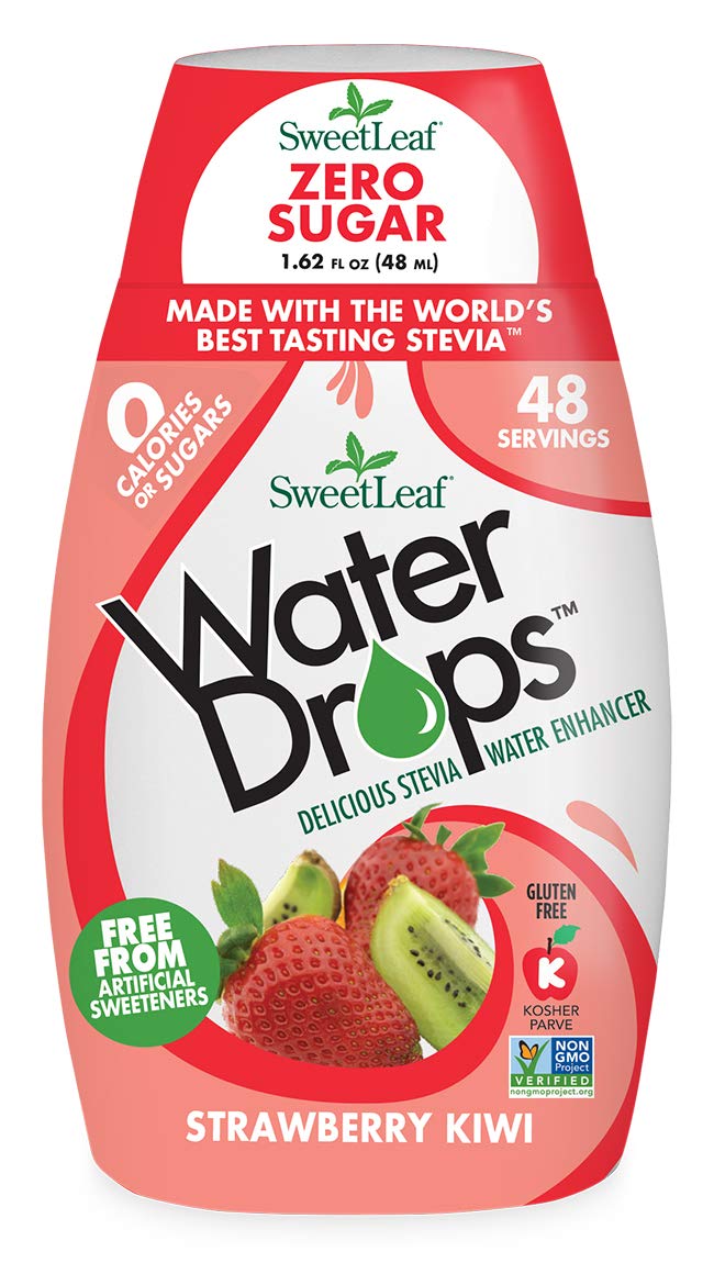 SweetLeaf Stevia Water Drops - Water Enhancer Variety Pack, Sugar Free Stevia Water Flavoring Drops, Lemon Lime, Raspberry Lemonade, and 4 More Refreshing Flavors, 1.62 Oz Ea (Pack of 6)