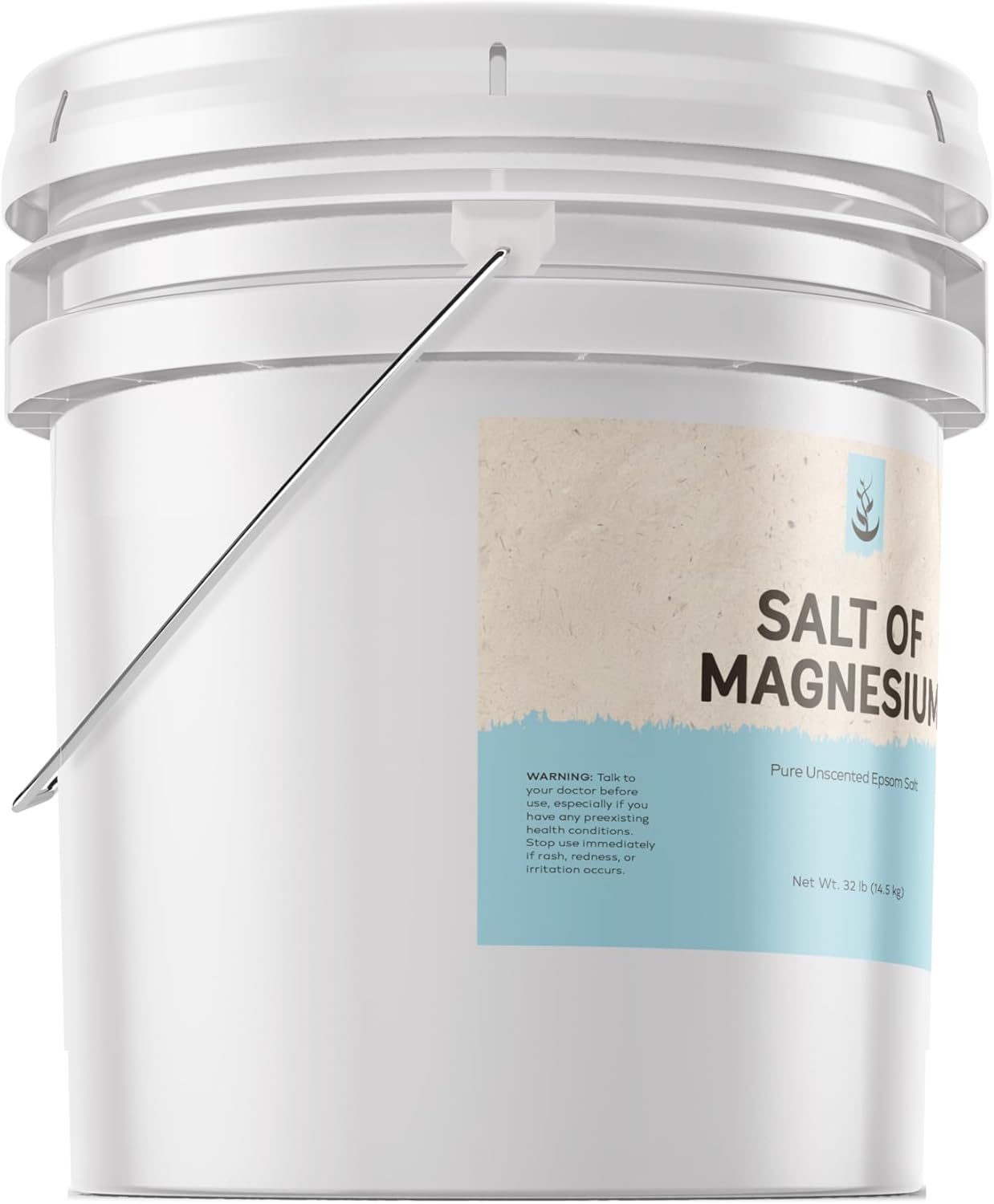 Pure Original Ingredients Epsom Salt Pure Magnesium Sulfate, Food Grade, Soaking Solution (1 Pound)
