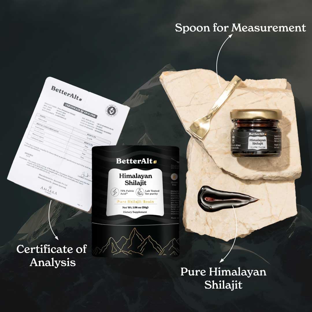 Better Alt Shilajit Resin