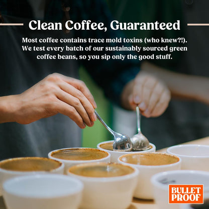 Breakfast Blend Whole Bean Coffee, Light Roast, 12 Oz, Bulletproof Luminate Keto 100% Arabica Coffee, Certified Clean Coffee, Rainforest Alliance, Sourced from Guatemala, Colombia & El Salvador