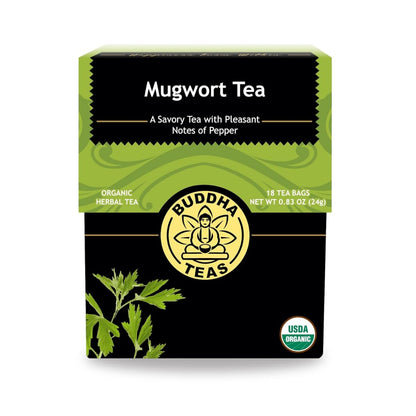 Buddha Teas - Chaga Tea - Organic Herbal Tea - For Cognitive Balance & Overall Health - With Chaga Mushroom, Antioxidants & B Vitamins - Caffeine Free - OU Kosher - 18 Tea Bags (Pack of 1)