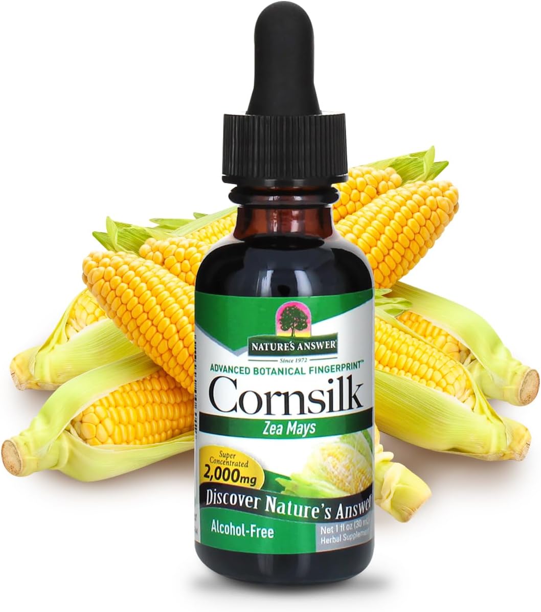 Nature's Answer Alcohol-Free Cornsilk, 1-Fluid Ounce