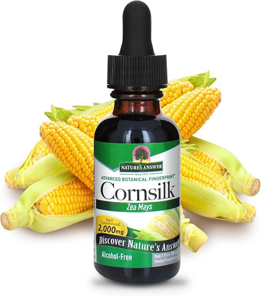 Nature's Answer Alcohol-Free Cornsilk, 1-Fluid Ounce