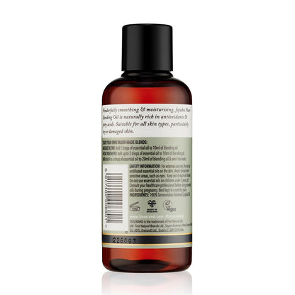 Tisserand Organic Pure Essential Oil - Moisturising and Softening - Facial and Body Massage - Rich in Antioxidants - Jojoba - 3.38 oz
