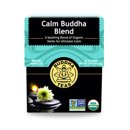 Buddha Teas - Chaga Tea - Organic Herbal Tea - For Cognitive Balance & Overall Health - With Chaga Mushroom, Antioxidants & B Vitamins - Caffeine Free - OU Kosher - 18 Tea Bags (Pack of 1)