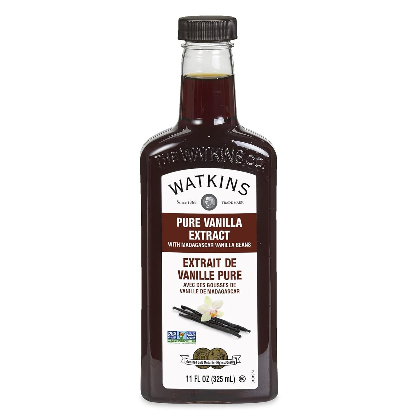 Watkins Organic Pure Vanilla Alcohol Free Flavoring, 2 Fl. Oz (Pack of 1)