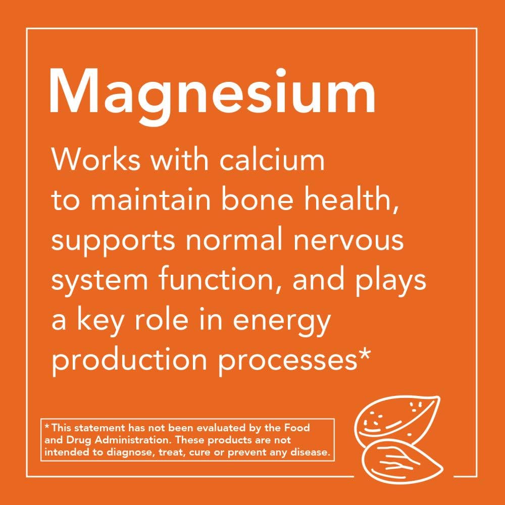 NOW Foods Magnesium Citrate 400 Milligram 120 Veg Capsules (Pack of 2)
