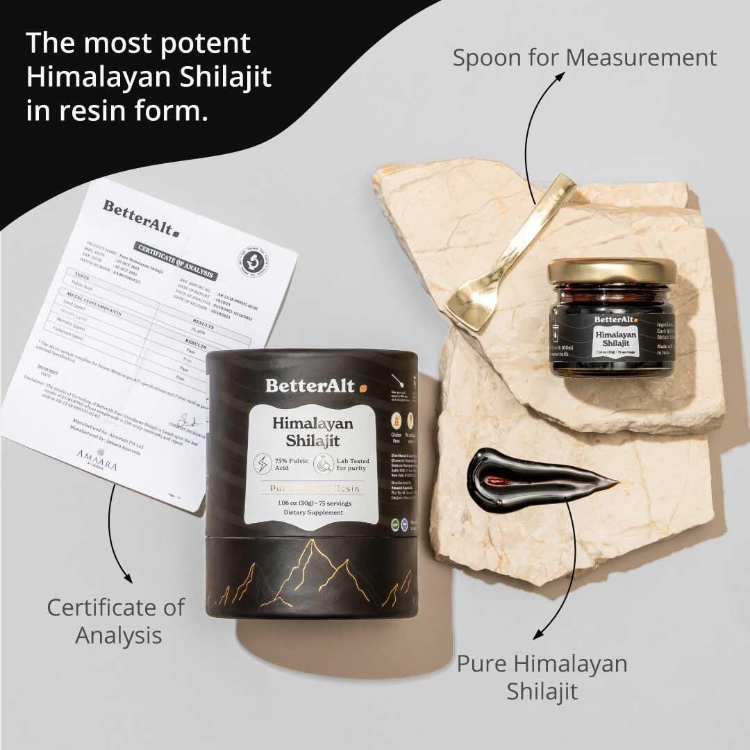 Better Alt Shilajit Resin