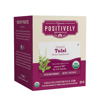 Organic Positively Botanicals Company, Anise Seed Herbal Tea Bags, 20 Count