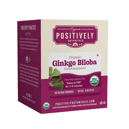 Organic Positively Botanicals Company, Anise Seed Herbal Tea Bags, 20 Count