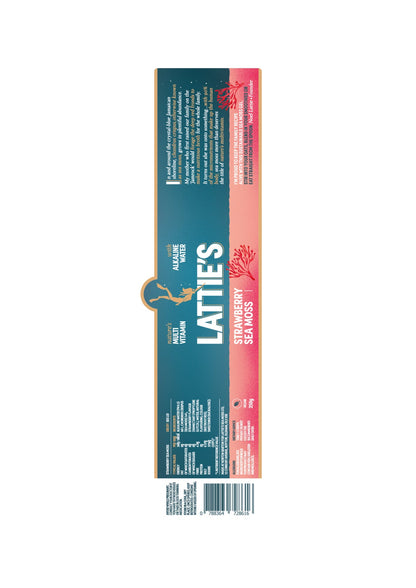 Latties Sea Moss Lattie's Sea Moss Gel - Strawberry