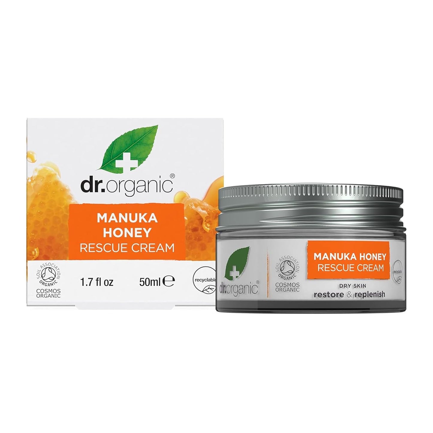 Organic Manuka Honey Rescue Cream