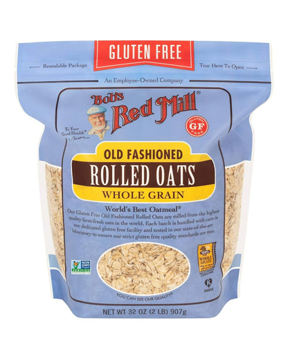 Bob's Red Mill Gluten Free Old Fashion Rolled Oats 32-ounce