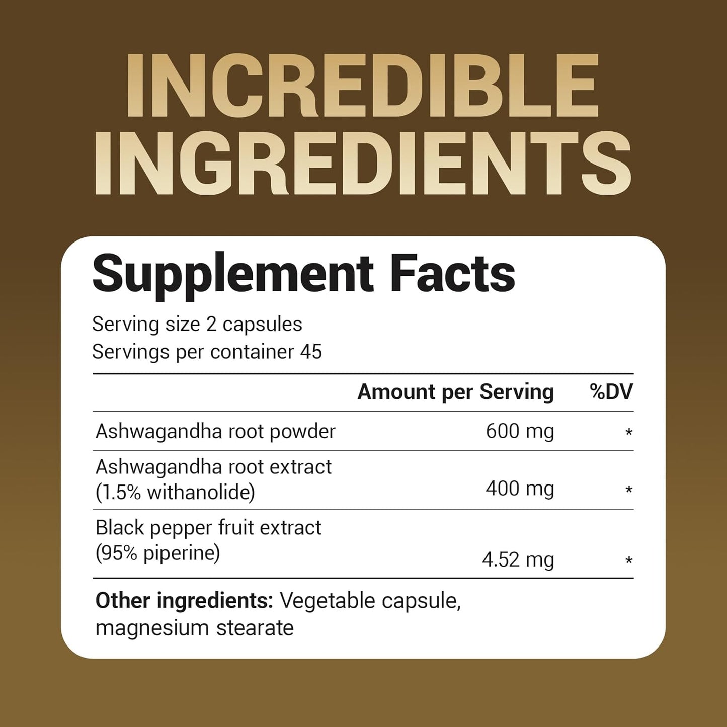 DR. BERG NUTRITIONALS Dr. Berg's Ashwagandha with Black Pepper Supplement - Capsules for Mood & Stress Support, Energy, Joint, Thyroid Immune System 1500mg Organic Supplements 90