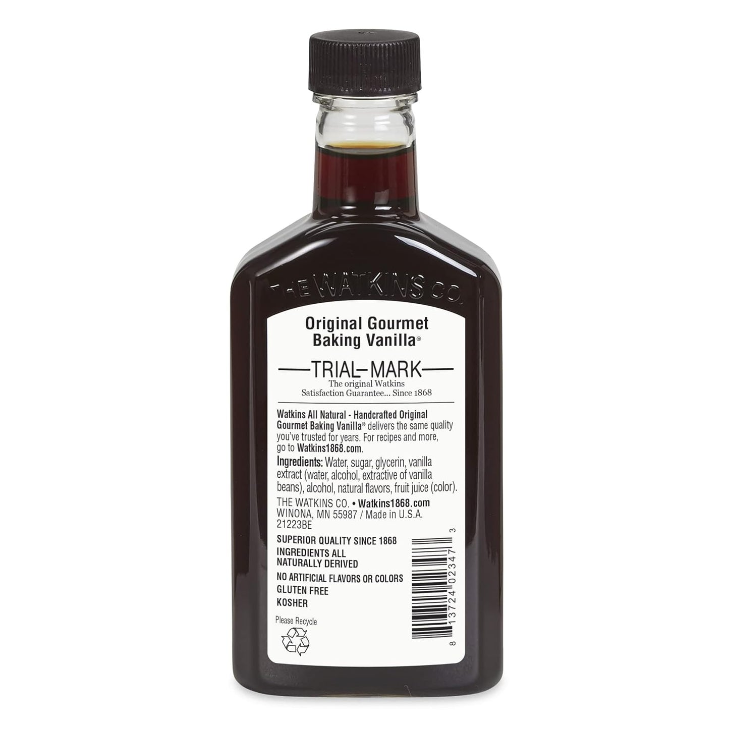 Watkins Organic Pure Vanilla Alcohol Free Flavoring, 2 Fl. Oz (Pack of 1)