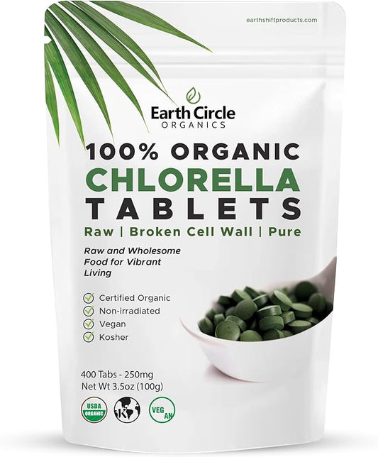 EARTH CIRCLE ORGANICS Earth Circle Organics Chlorella Tablets, Og1