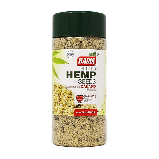 Badia Hulled Hemp Seed, 9 Ounce