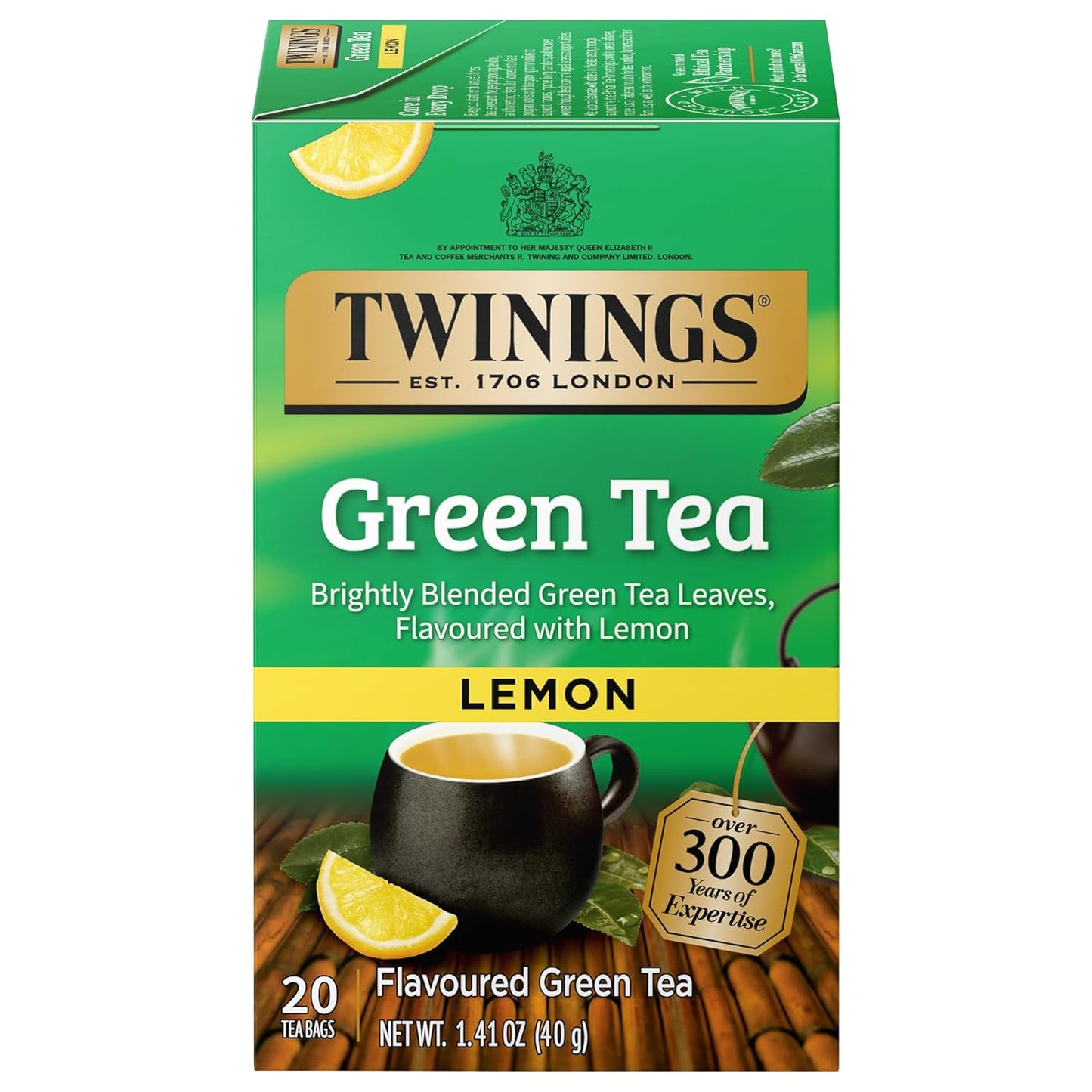 Twinings Mango & Pineapple Herbal Tea Individually Wrapped Bags, 20 Count (Pack of 6), Naturally Caffeine-Free, Enjoy Hot or Iced, 120 Teabags