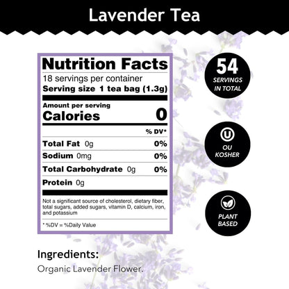 Buddha Teas - Chaga Tea - Organic Herbal Tea - For Cognitive Balance & Overall Health - With Chaga Mushroom, Antioxidants & B Vitamins - Caffeine Free - OU Kosher - 18 Tea Bags (Pack of 1)