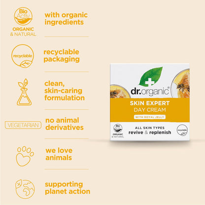 Dr Organic Royal Jelly Day Face Cream 50ml