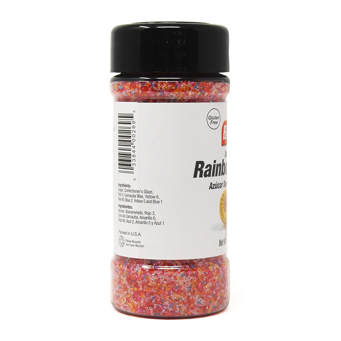 Badia Rainbow Sugar, 4 Oz