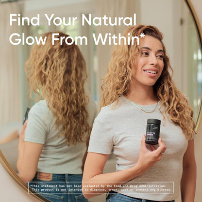 Sports Research® Biotin 5,000mcg with Organic Coconut Oil - Biotin (Vitamin B7) for Healthy Skin and Hair Support* - for Women and Men - Vegan, Non-GMO, Gluten & Soy-Free - 30 Veggie Softgels