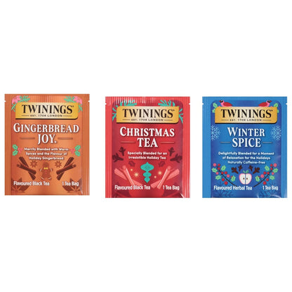 Twinings Wild Berries Herbal Tea Individually Wrapped Bags, 20 Count (Pack of 1), Full-Flavoured, Naturally Caffeine-Free, Enjoy Hot or Iced, 20 Teabags