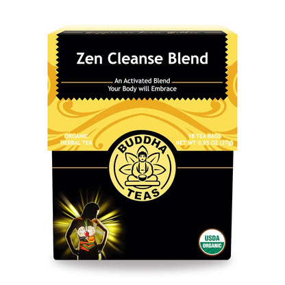 Buddha Teas - Chaga Tea - Organic Herbal Tea - For Cognitive Balance & Overall Health - With Chaga Mushroom, Antioxidants & B Vitamins - Caffeine Free - OU Kosher - 18 Tea Bags (Pack of 1)