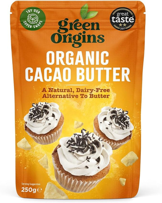 Green Origins Organic Cacao Butter 250g