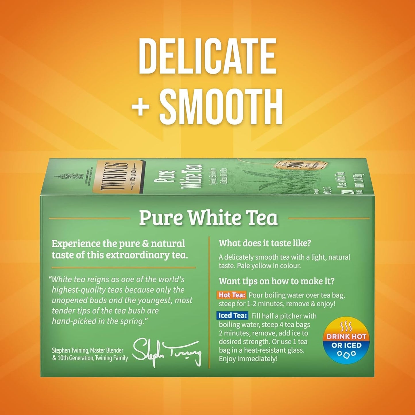 Twinings Wild Berries Herbal Tea Individually Wrapped Bags, 20 Count (Pack of 1), Full-Flavoured, Naturally Caffeine-Free, Enjoy Hot or Iced, 20 Teabags